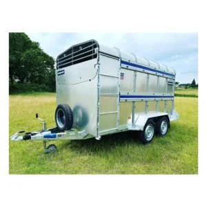 Indespension Twin Axle 12' x 6' x 6'H Livestock Trailer